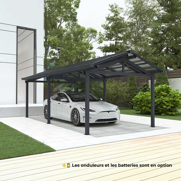 Abri de voitures photovoltaïque Becquerel I